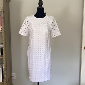 NWT White shift dress by Banana Republic